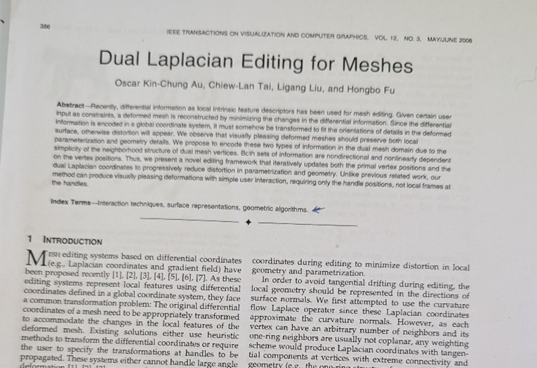 Figure 4: Final result after running all pre-processing steps on top of an image of a public document. The original image is on the left and pre-processed output is on the right.